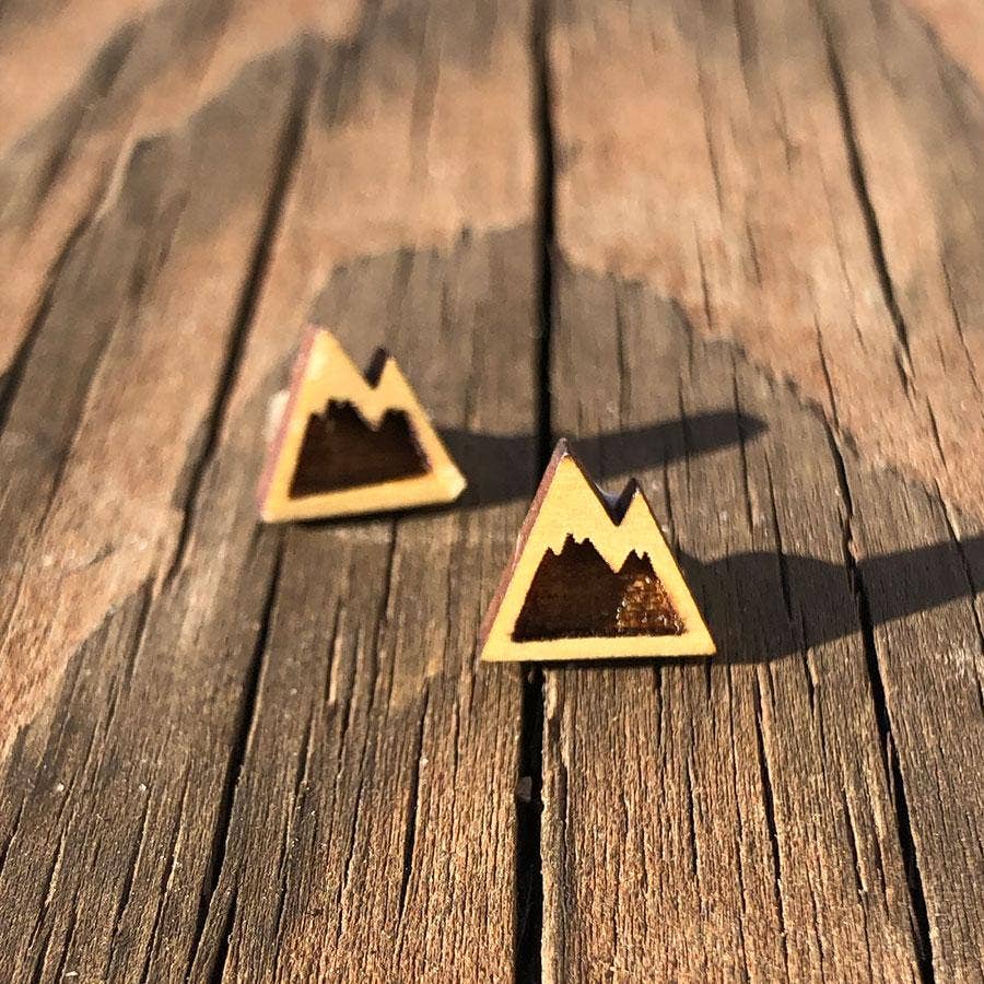 Wood Mountain Earrings Akinz