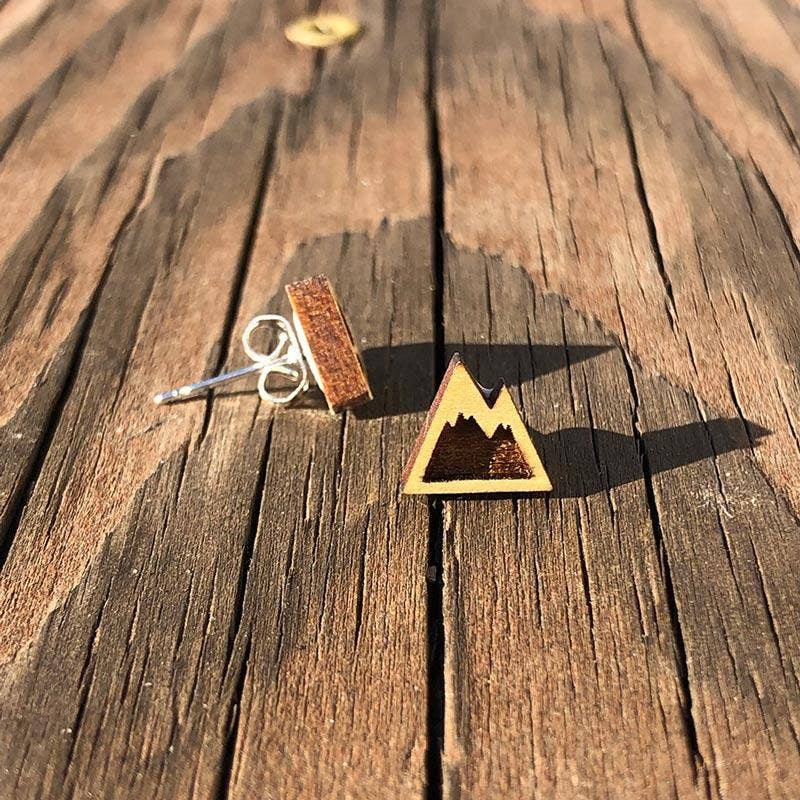 Wood Mountain Earrings Akinz