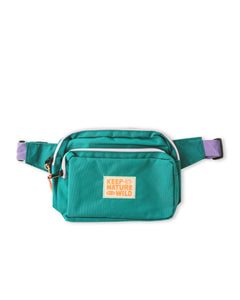 KNW Fanny Pack | Teal/Lavender