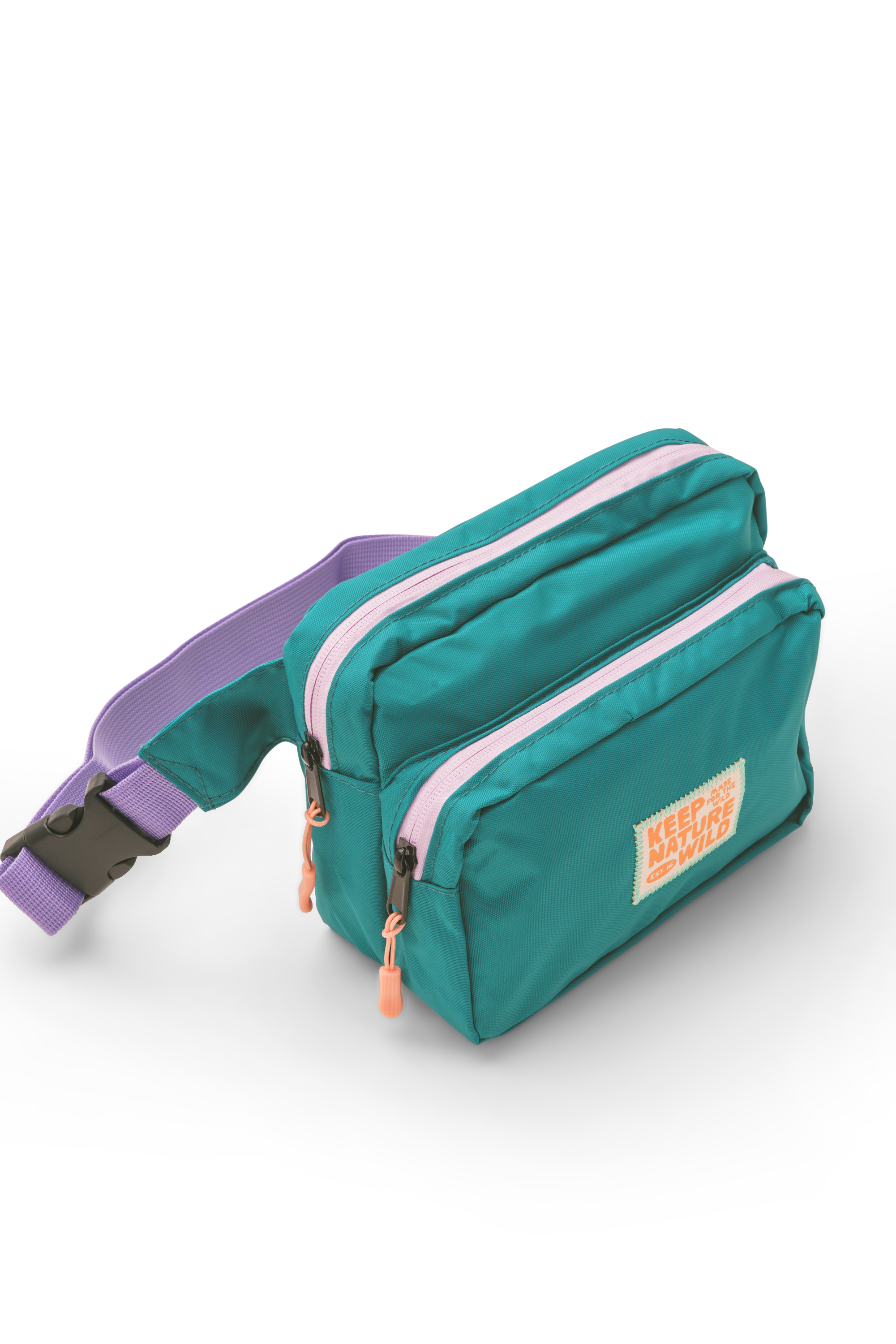 KNW Fanny Pack | Teal/Lavender