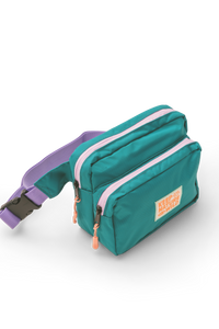 KNW Fanny Pack | Teal/Lavender