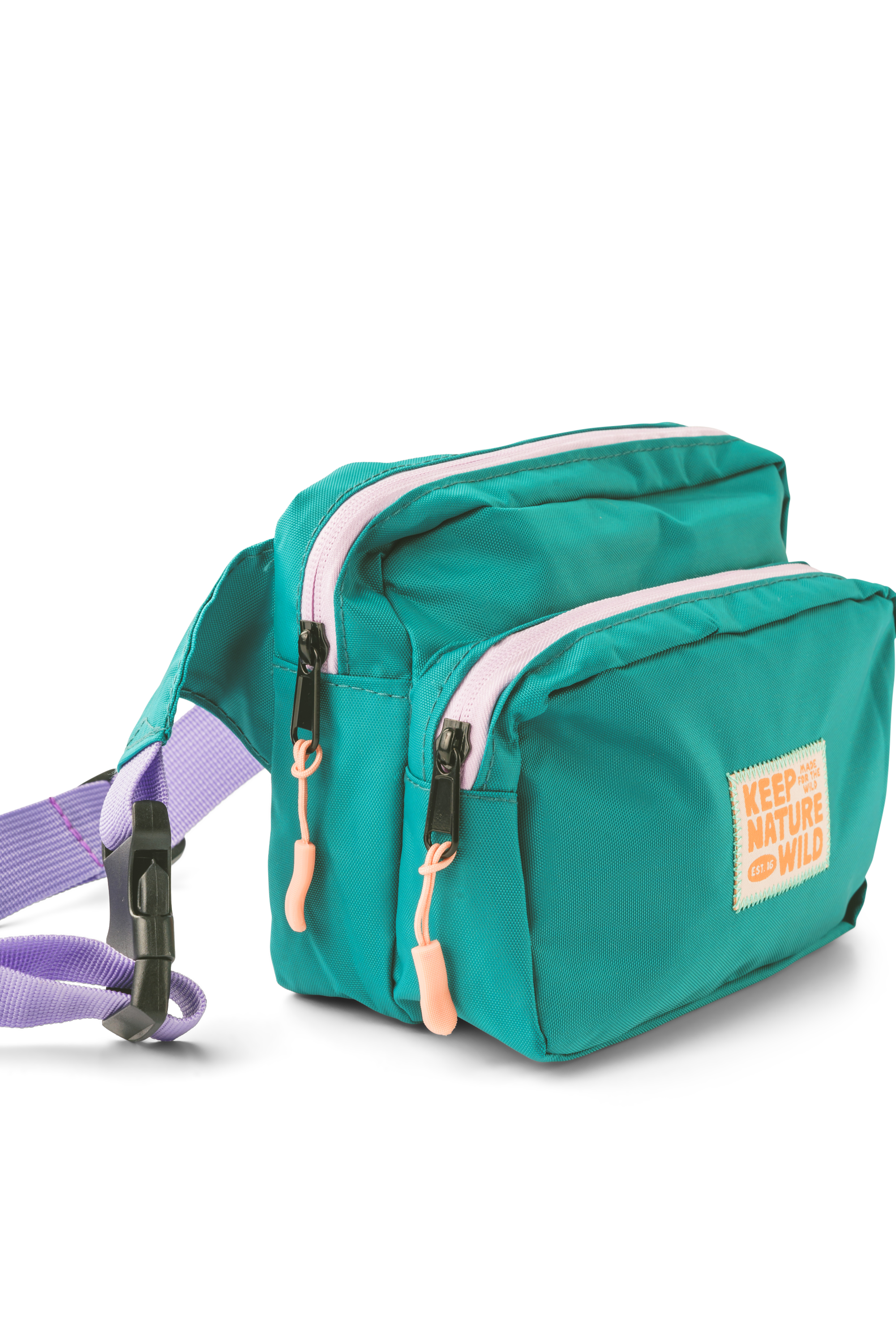 KNW Fanny Pack | Teal/Lavender