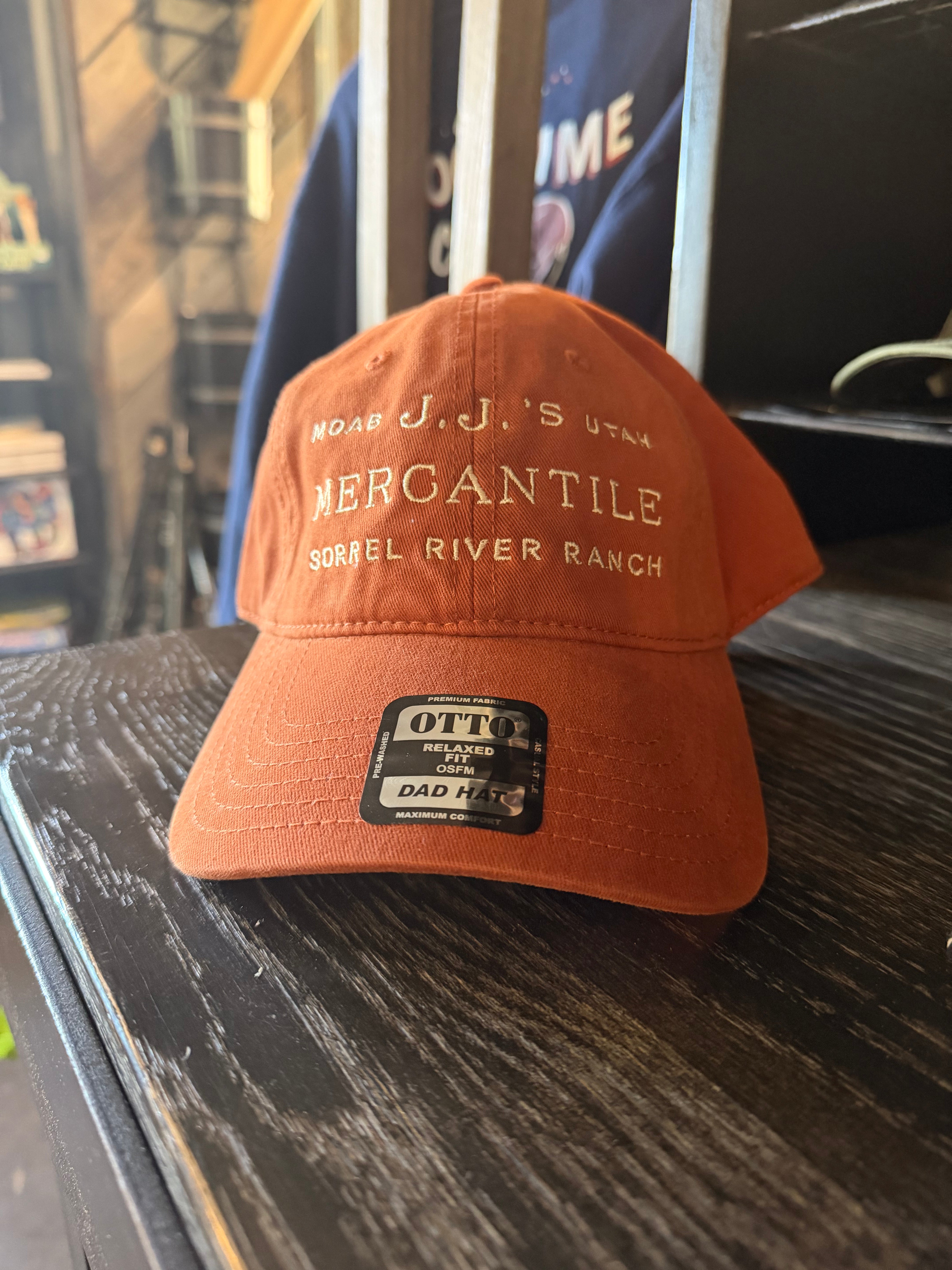 JJs Mercantile Ballcap - Burnt Orange – J.J.'s Mercantile