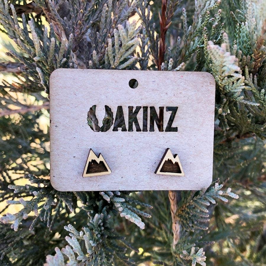 Wood Mountain Earrings Akinz