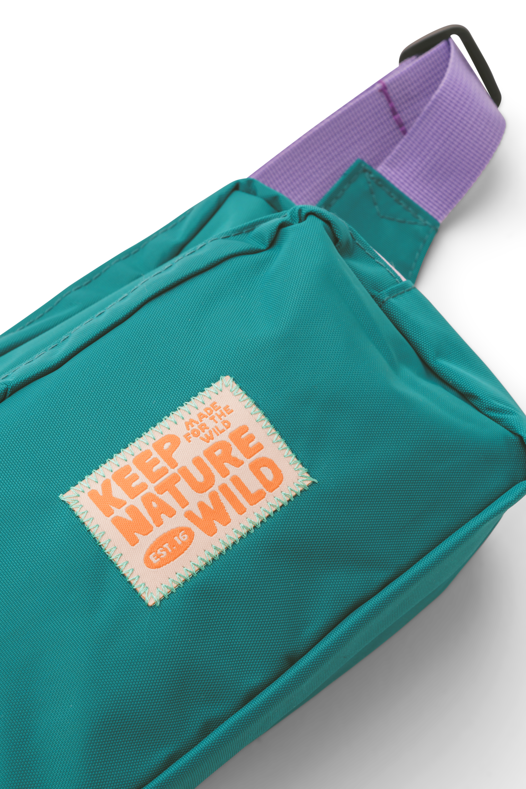 KNW Fanny Pack | Teal/Lavender