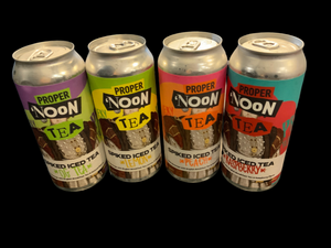 Proper Noon Tea Spiked Iced Tea Lemon,Peach,Raspberry,OG Tea
