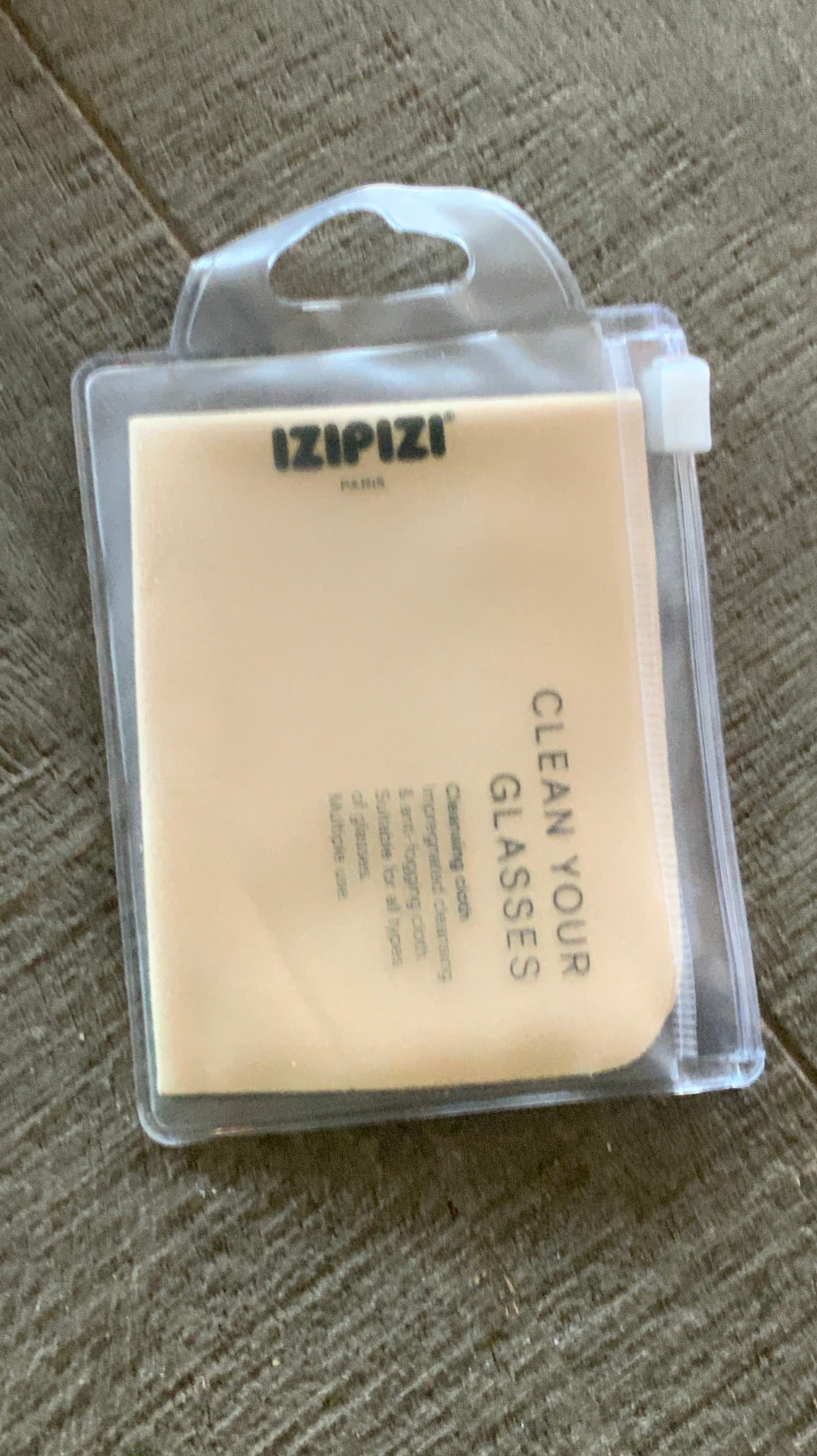 IZIPIZI CLEAN YOUR GLASSES CLEANING CLOTH