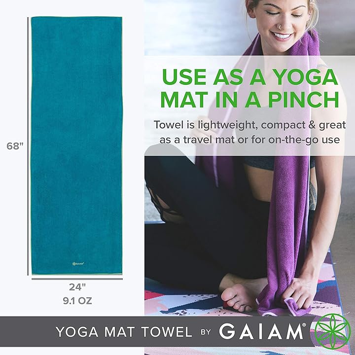Gaiam Yoga Mat Towel