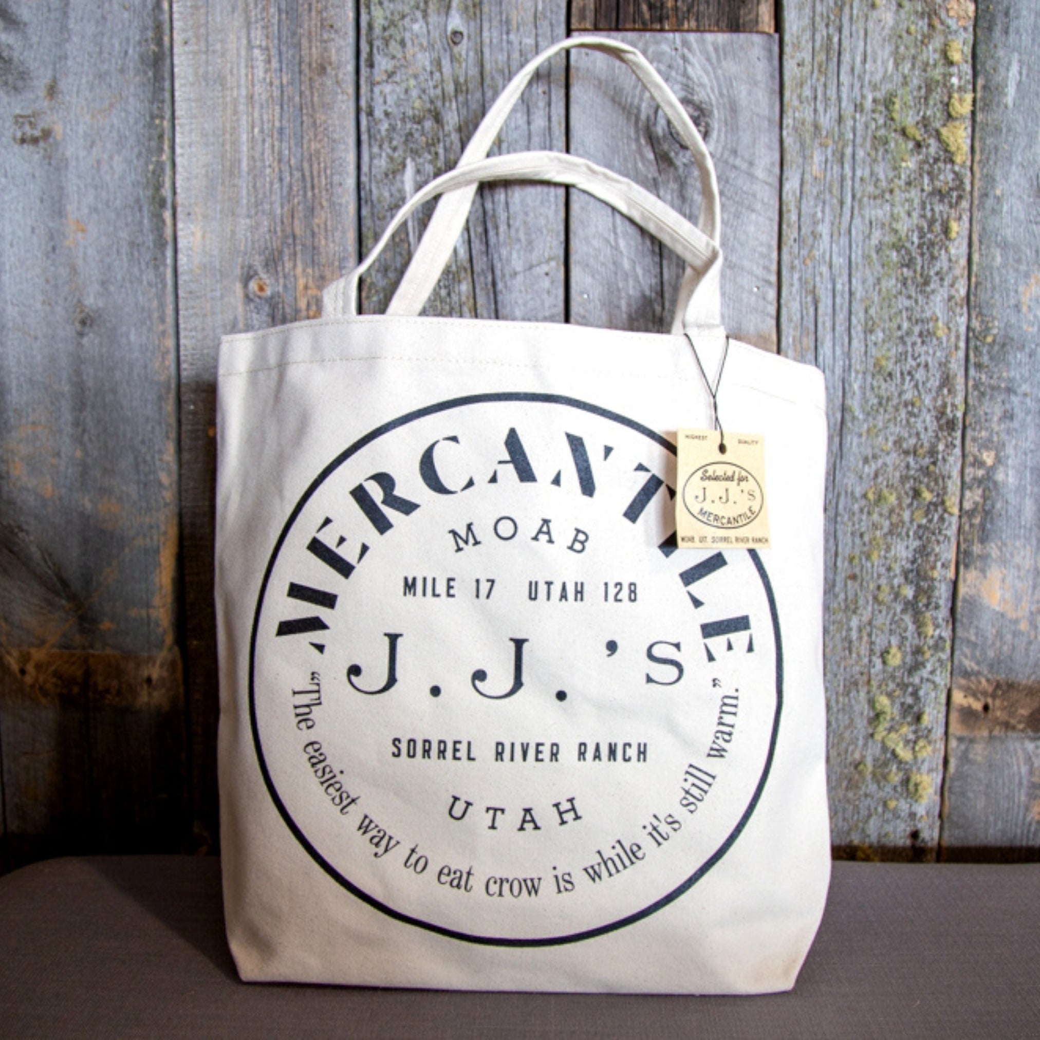 JJs Canvas Tote