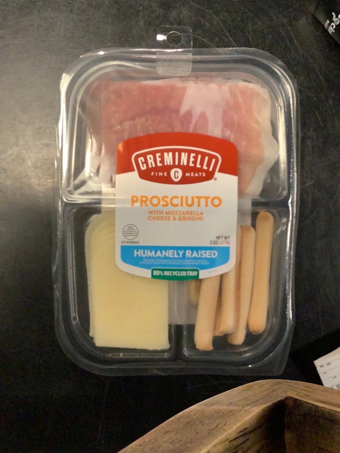 Creminelli Prosciutto w/ Mozzarella Cheese and Grissini